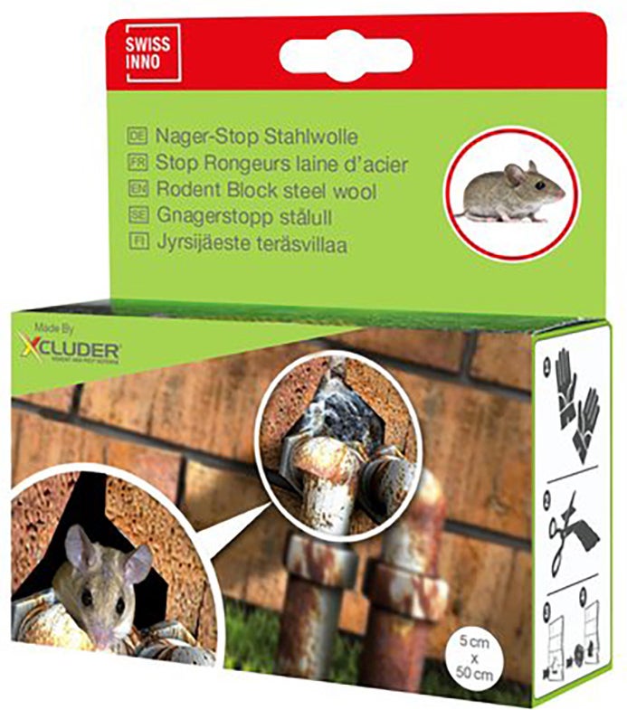 SwissInno Solutions anti knaagdieren staalwol