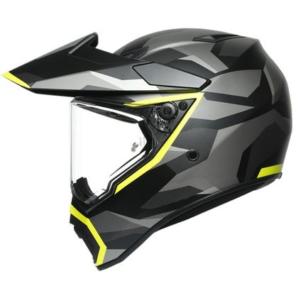 Casque AGV AX9 - SIBERIA - Noir / Jaune