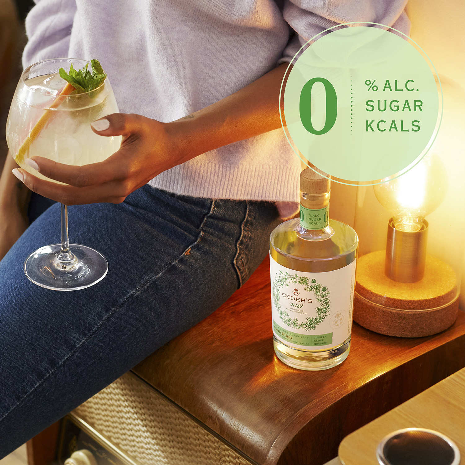Ceder's Wild - Gin épicé sans alcool