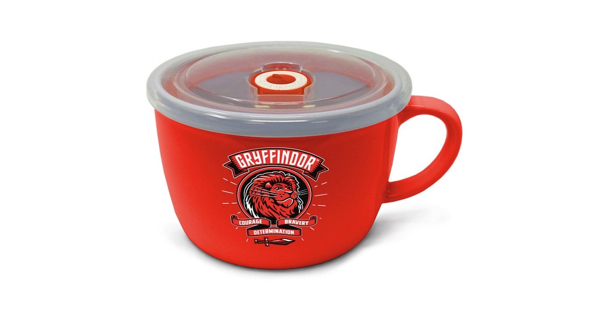 Hole in the WallHarry Potter: Gryffindor Soup and Snack Mug beker  (Rood)