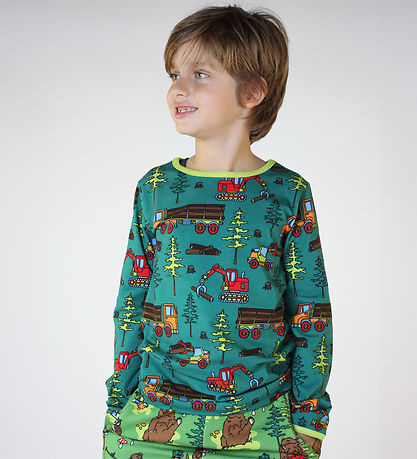 Sm?folk Bluse - Petroleum Green