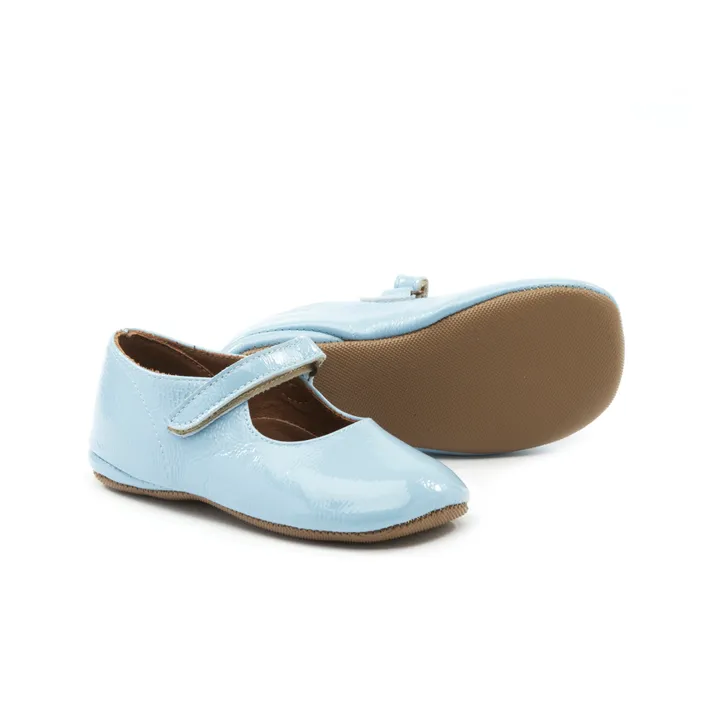 Pèpè Ballerines Vernies | Bleu ciel