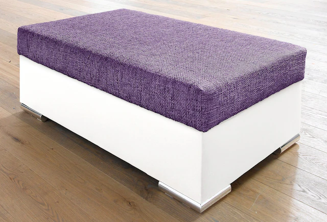COLLECTION AB Hocker »John« Frei im Raum stellbar, wahlweise mit Federkern