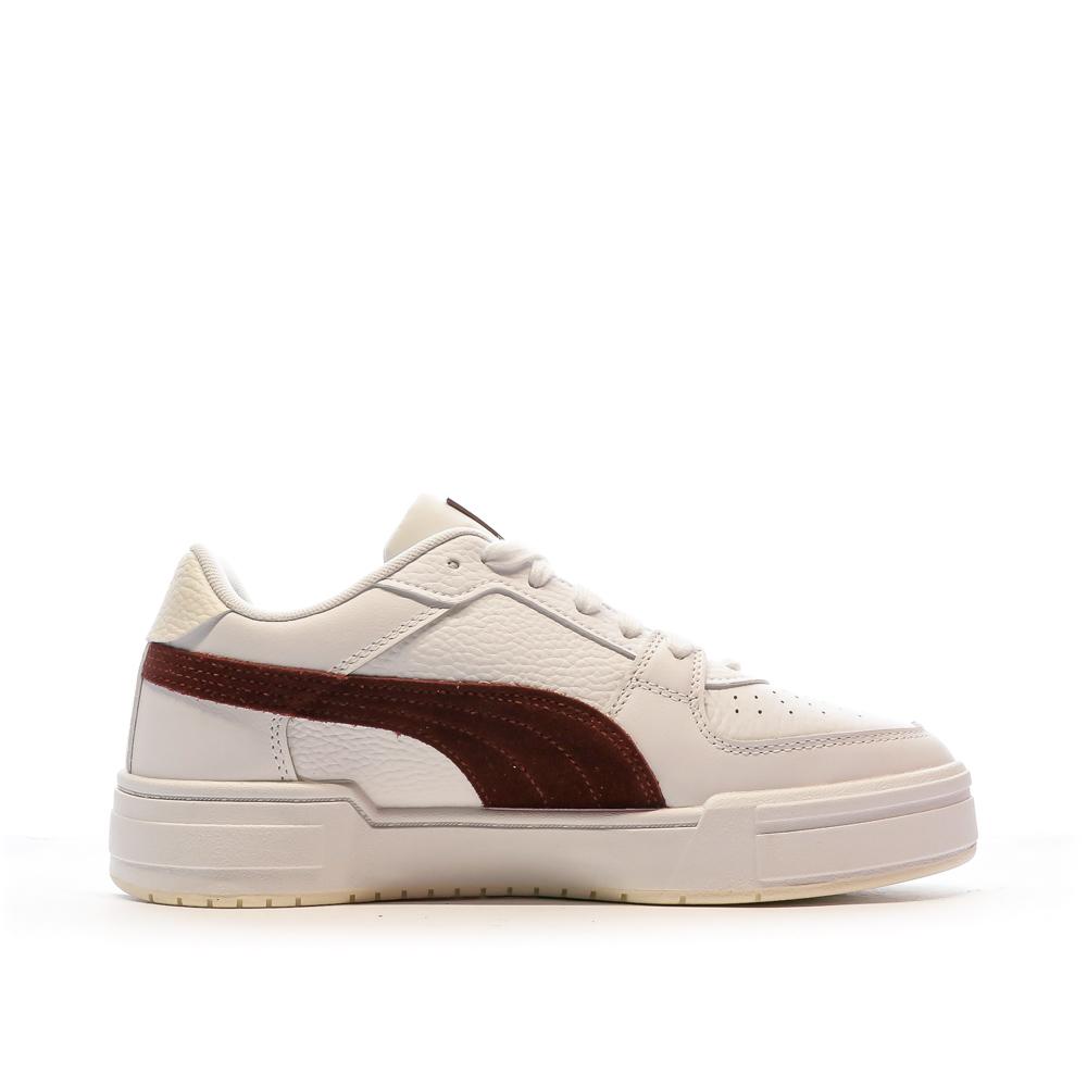Puma Baskets Blanches/Bordeaux Homme Puma Pro Classic 387327