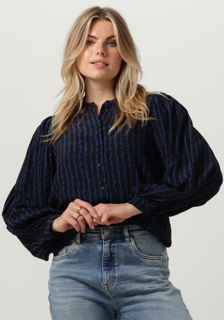 BY-BAR zwarte by-bar blouse rikki groove blouse