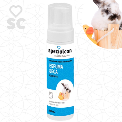 Espuma seca Specialcan para roedores 200 ml