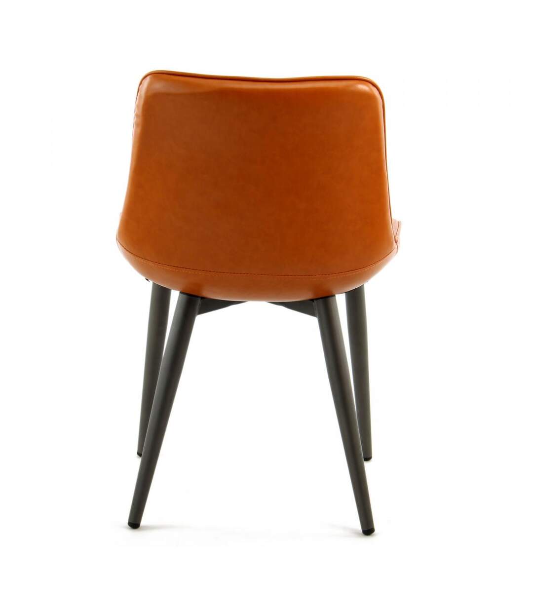 Lot de 2 fauteuils AMA en skaï fait main BSCI