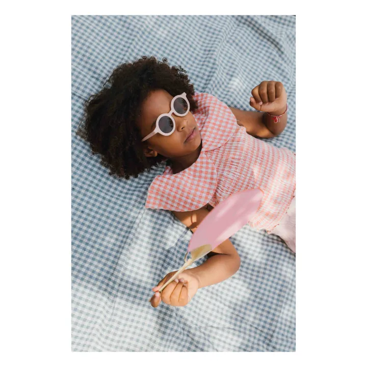 A Monday in Copenhagen Top Emilia Vichy | Rose