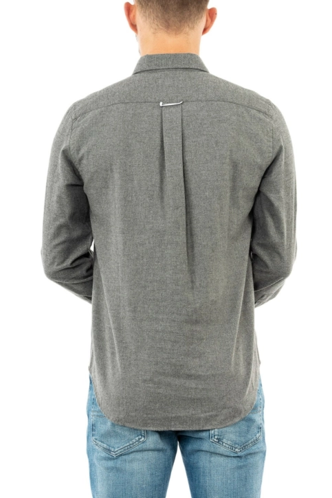 chemise aigle cabadi dark heather grey