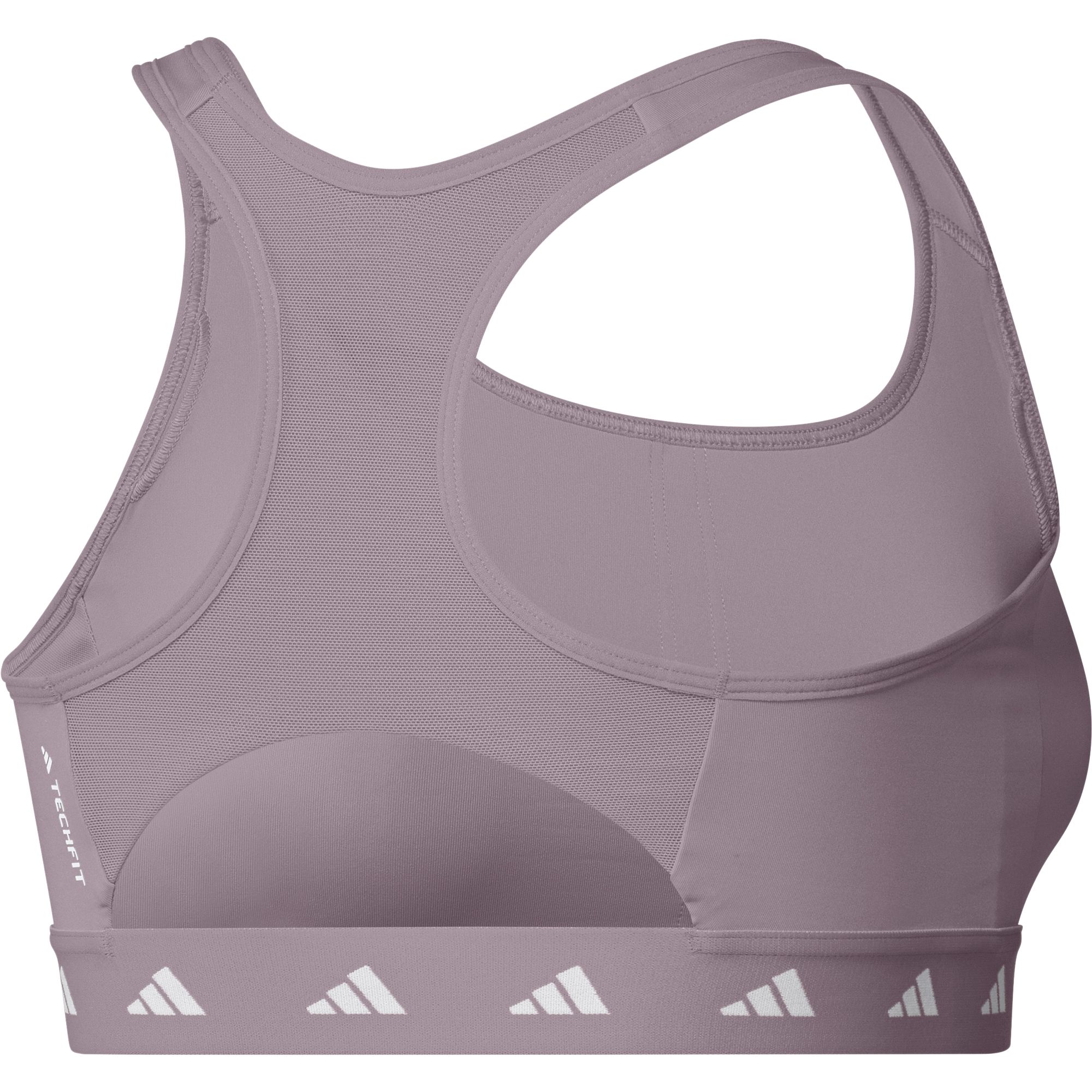 adidas Powerreact Training Medium-Support Techfit Sport BH Damen preloved fig