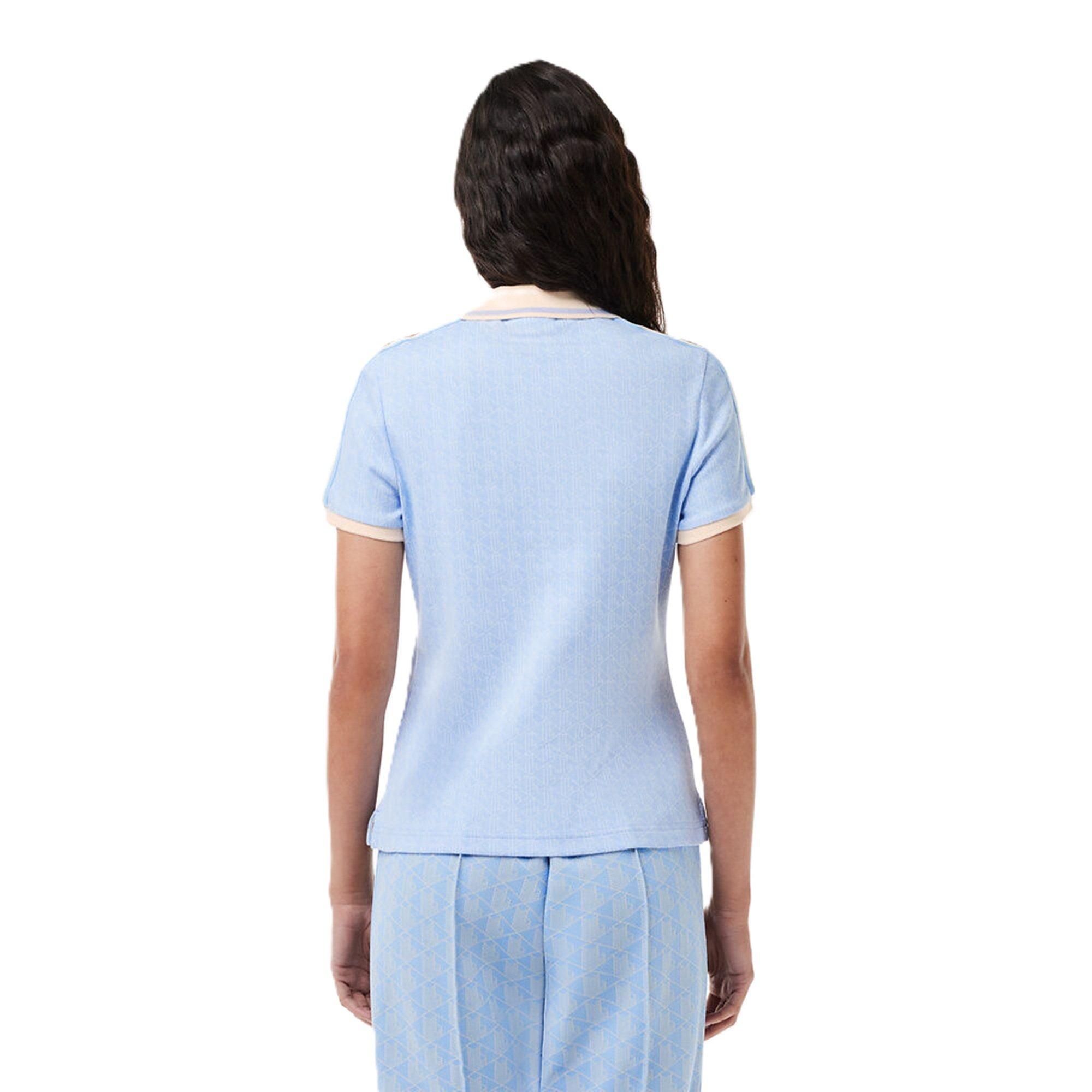 Lacoste Monogram Jacquard Polo Shirt