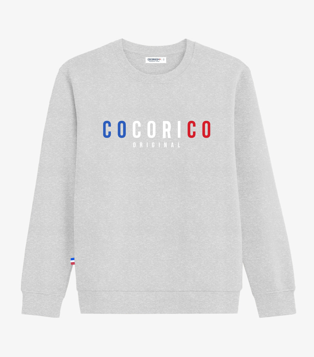 Sweat Homme Gris - Signature