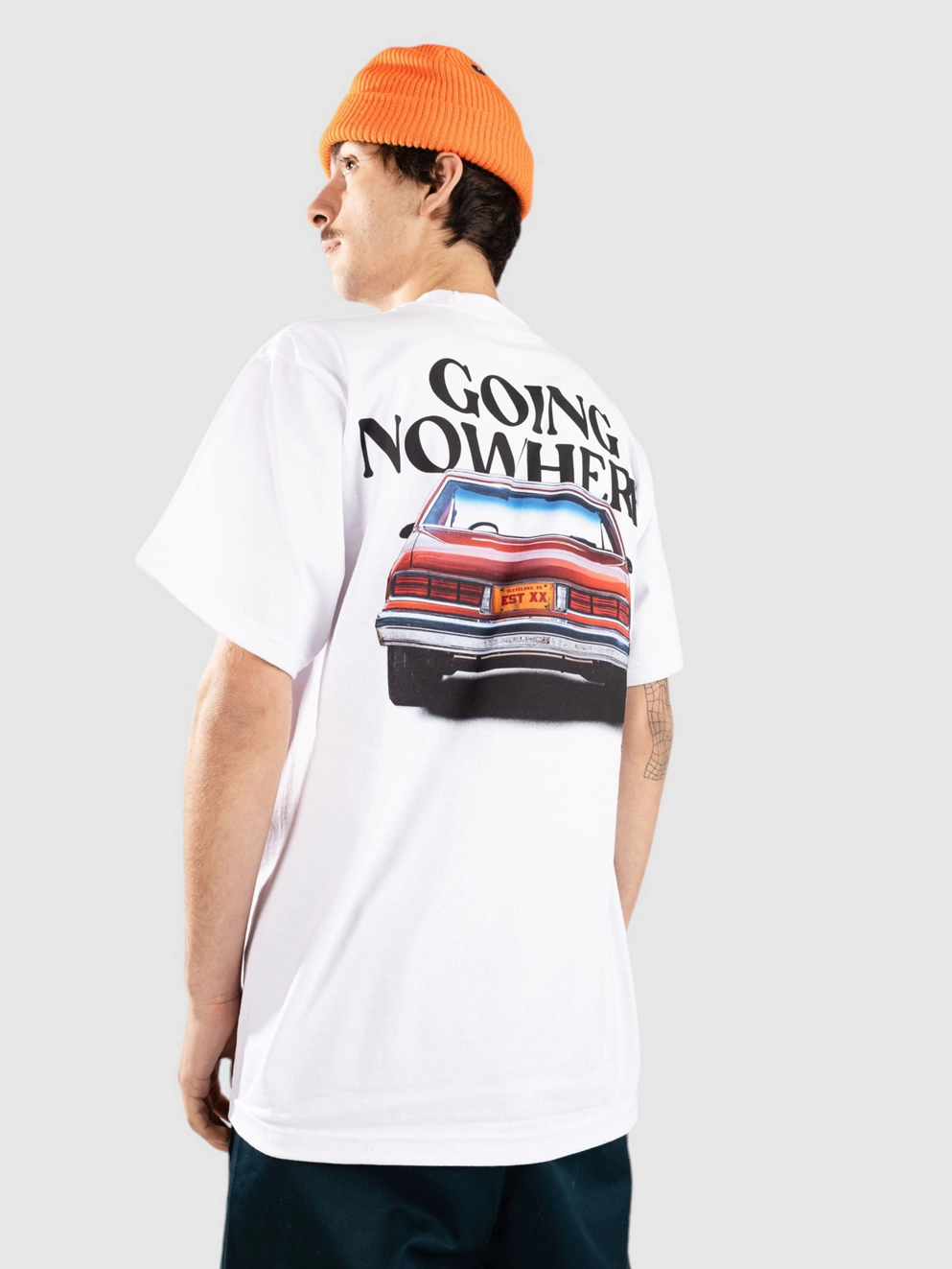 EST 19XX Nowhere Fast T-Shirt white