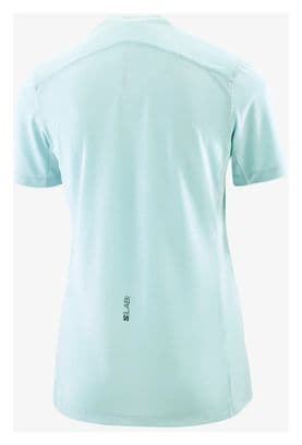 Maillot manches courtes Salomon S/LAB Ultra Bleu Femme
