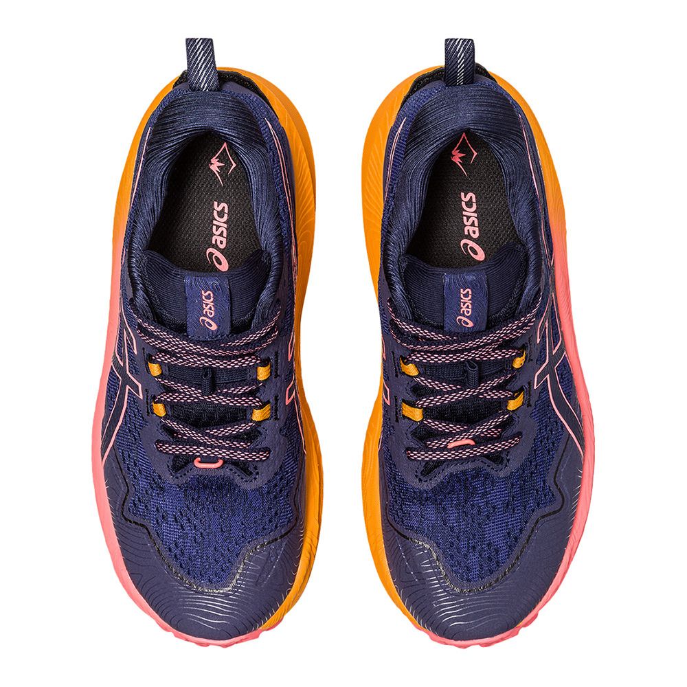Asics TRABUCO MAX™ 2 - Chaussures trail Femme midnight/papaya