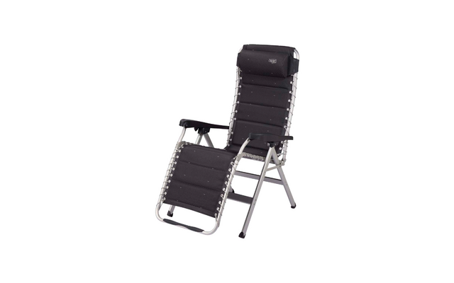 Crespo AL-232 Relaxliege Deluxe dunkelgrau