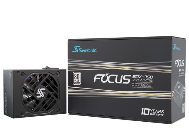 Seasonic FOCUS-SPX-750 enhed til strømforsyning 750 W 20+4 pin ATX CFX Sort