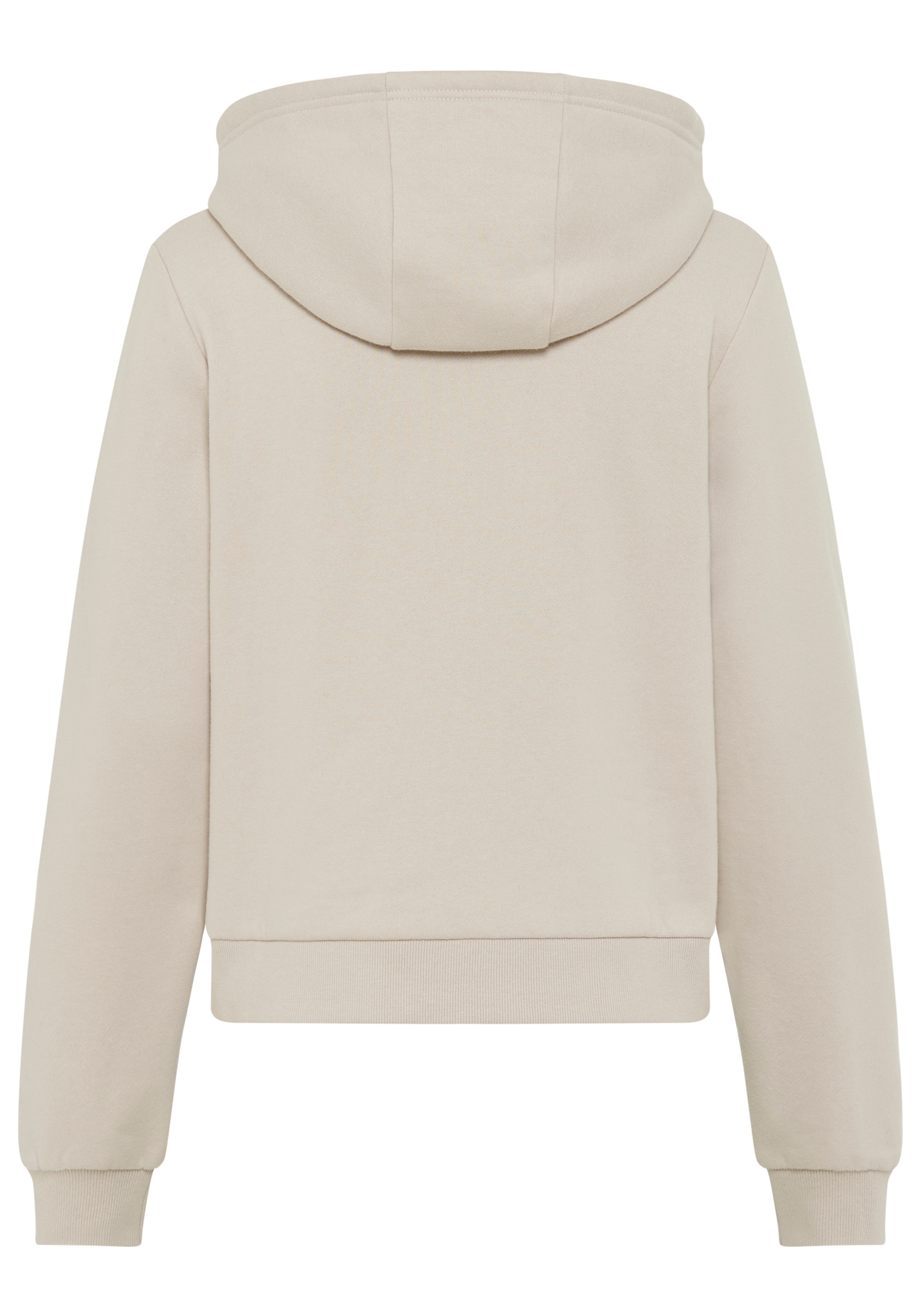 DELMAO Kapuzensweatjacke , mit Reissverschluss, Kapuze & Kängurutasche