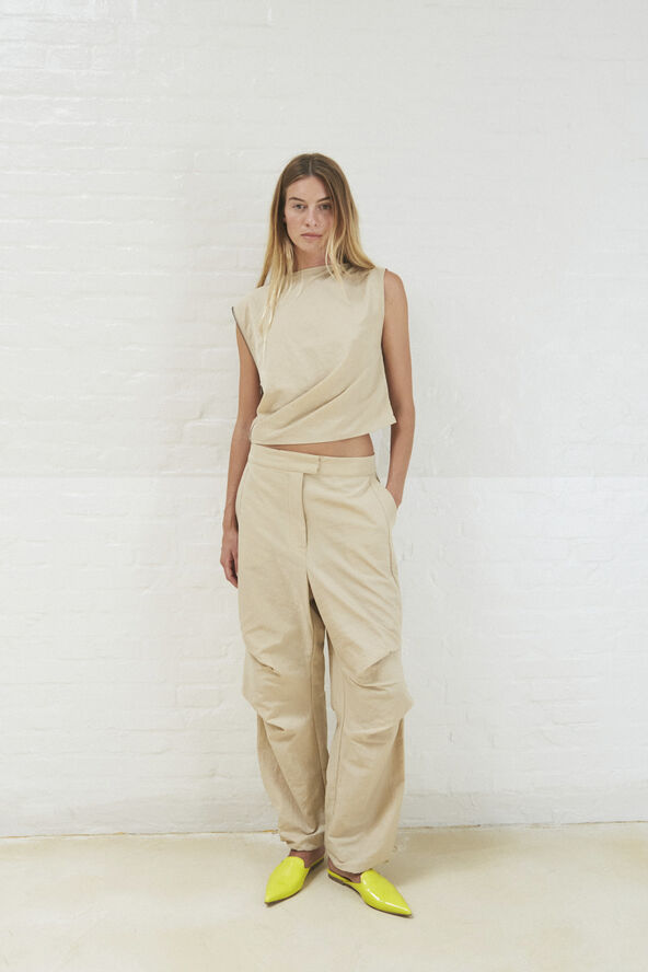 Rabens Saloner Nylon pants - Alpha Sculpture