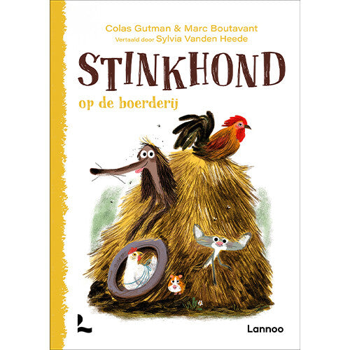 Uitgeverij lannoo stinkhond op de boerderij
