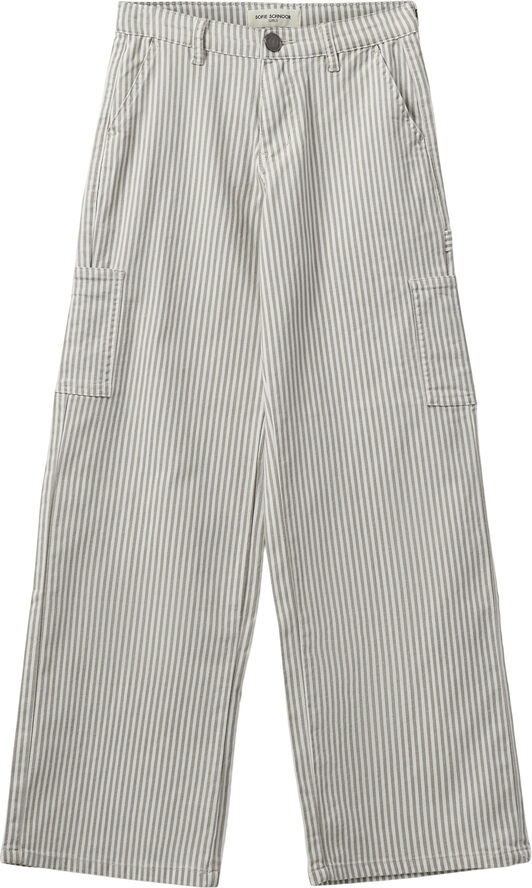 Sofie Schnoor Pants Light brown striped