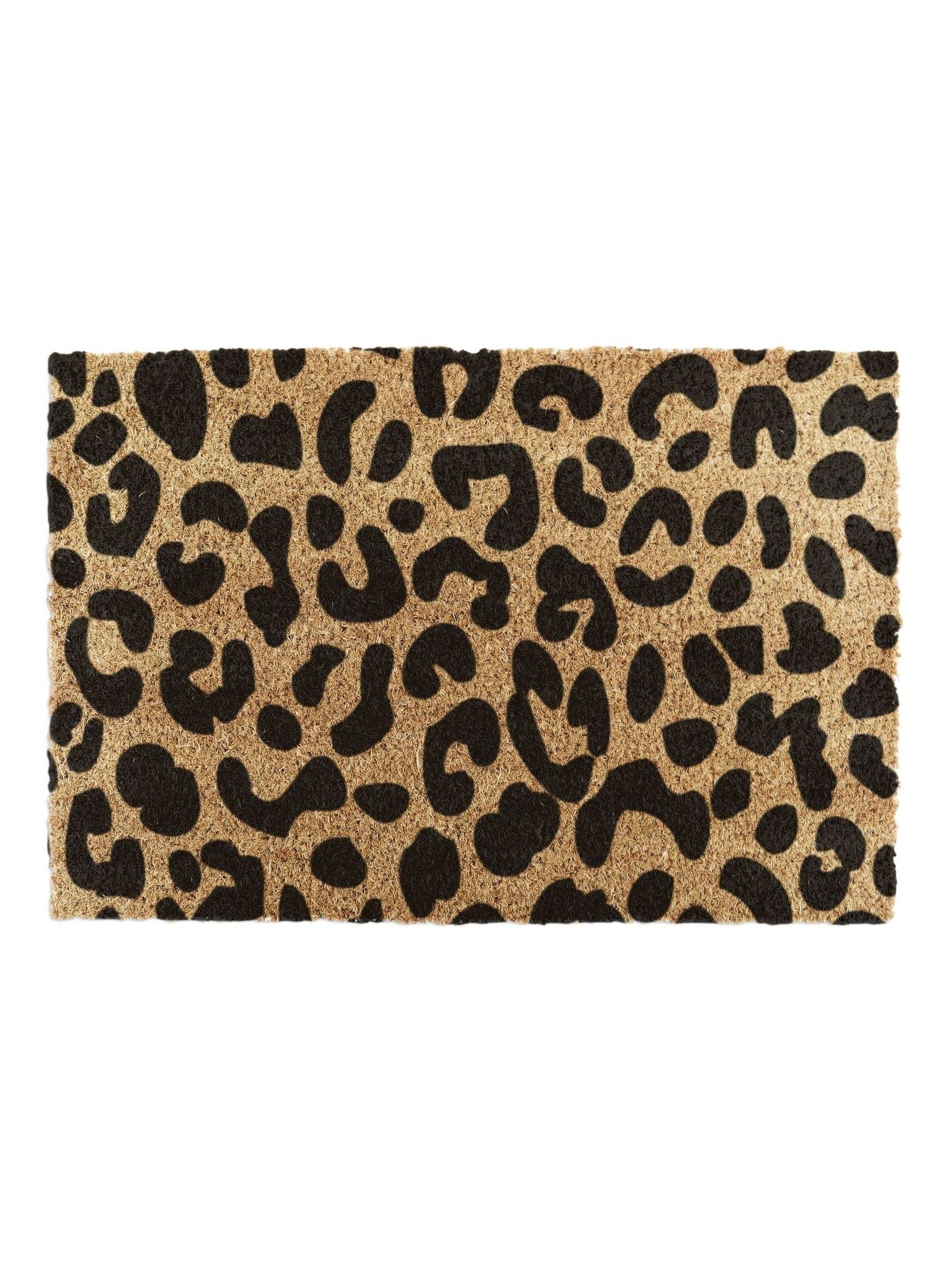 Artsy Mats Country Home Leopard Doormat