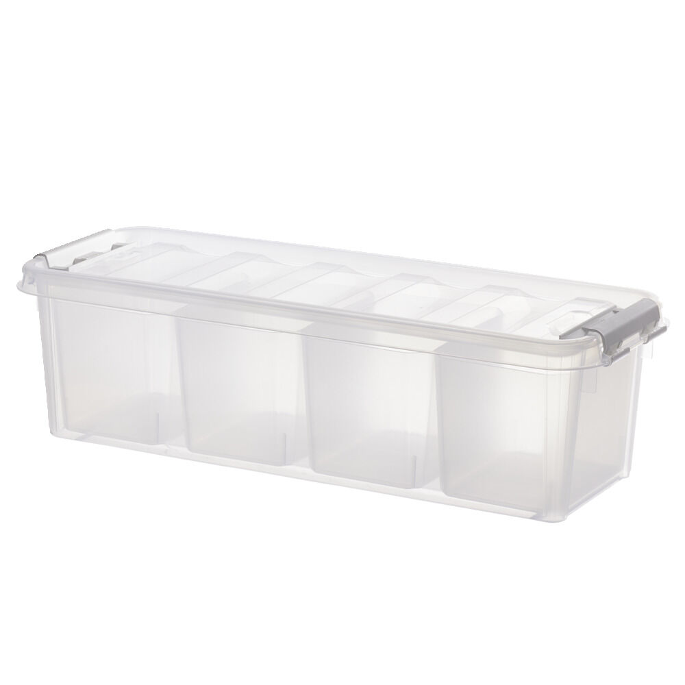 Boîte de rangement compartimentée Smartstore Classic plastique transparent 3,5L