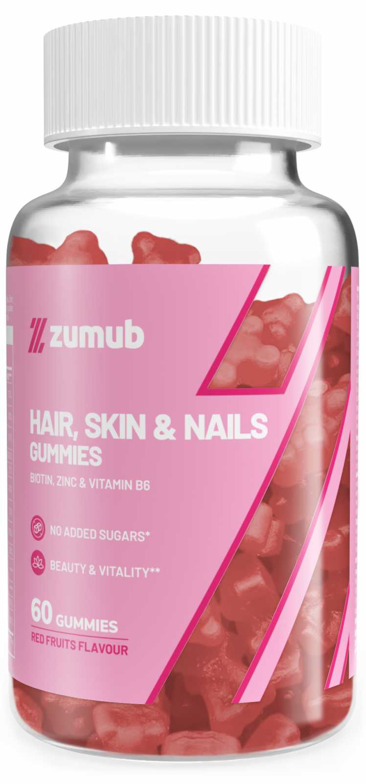 Zumub Cabelo, Pele e Unhas - 60 Gomas