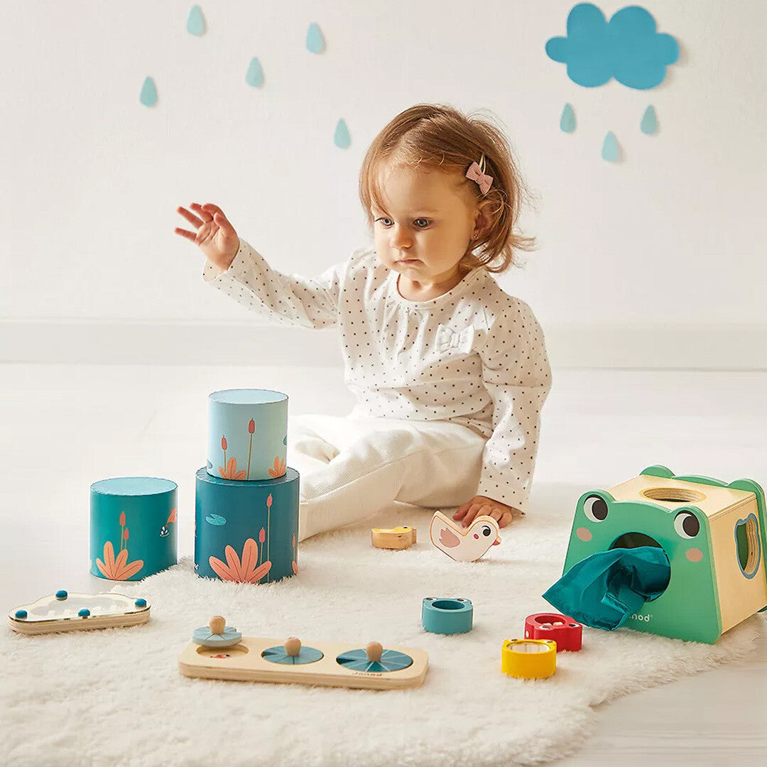 Janod activiteitenbox 1 jaar - 4 in 1