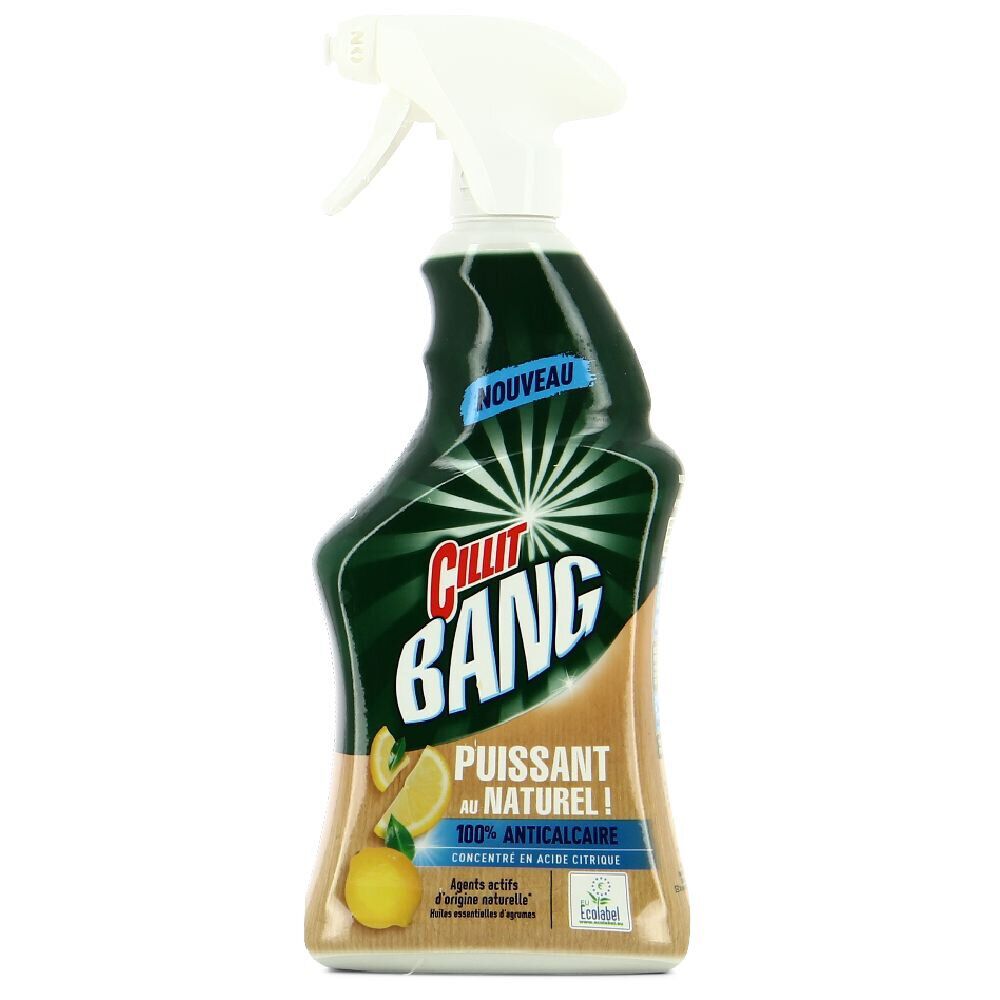 Cillit Bang spray anticalcaire concentré en acide citrique 750ml