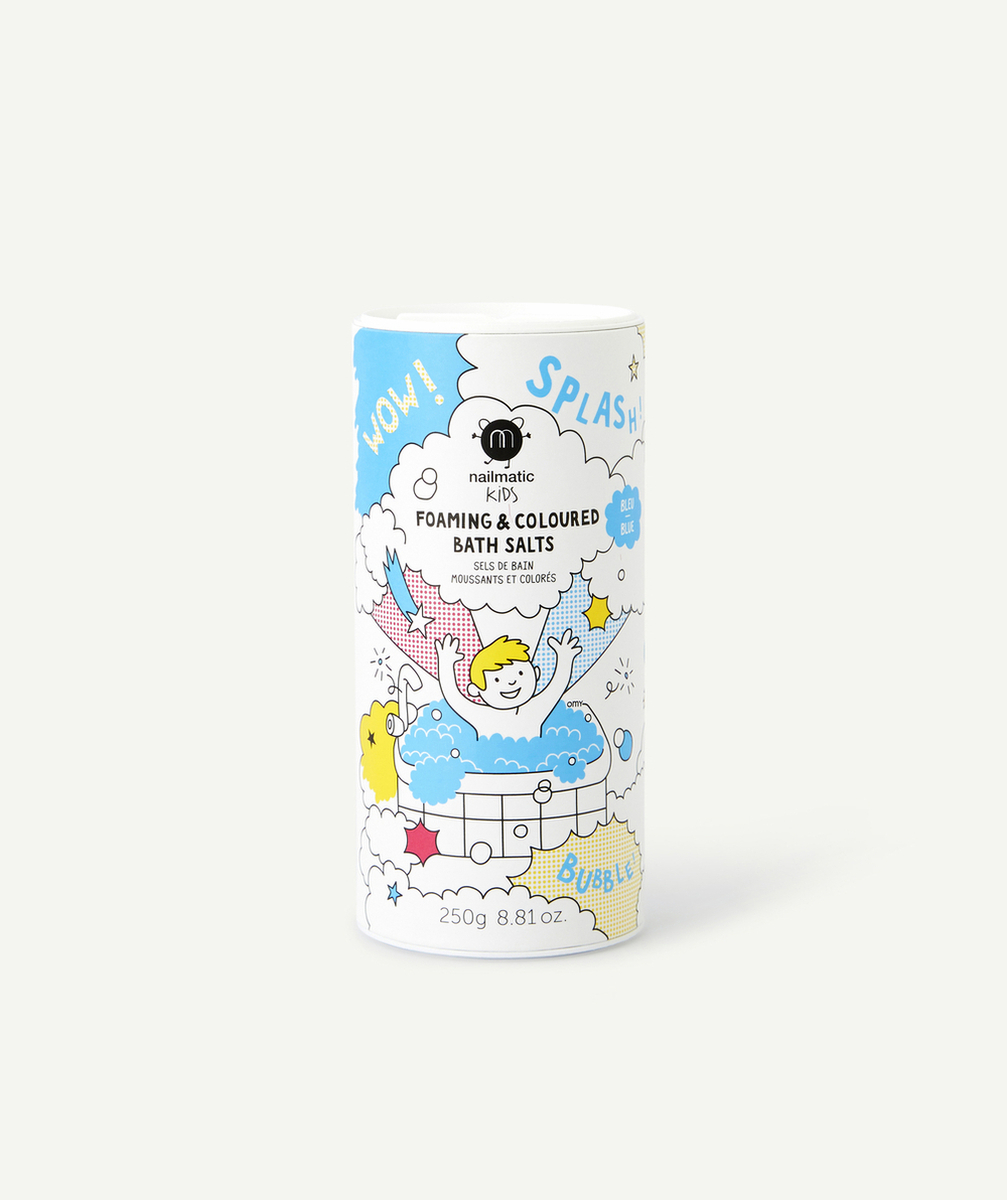 NAILMATIC– LES SELS DE BAIN MOUSSANTS ET COLORÉS BLEU