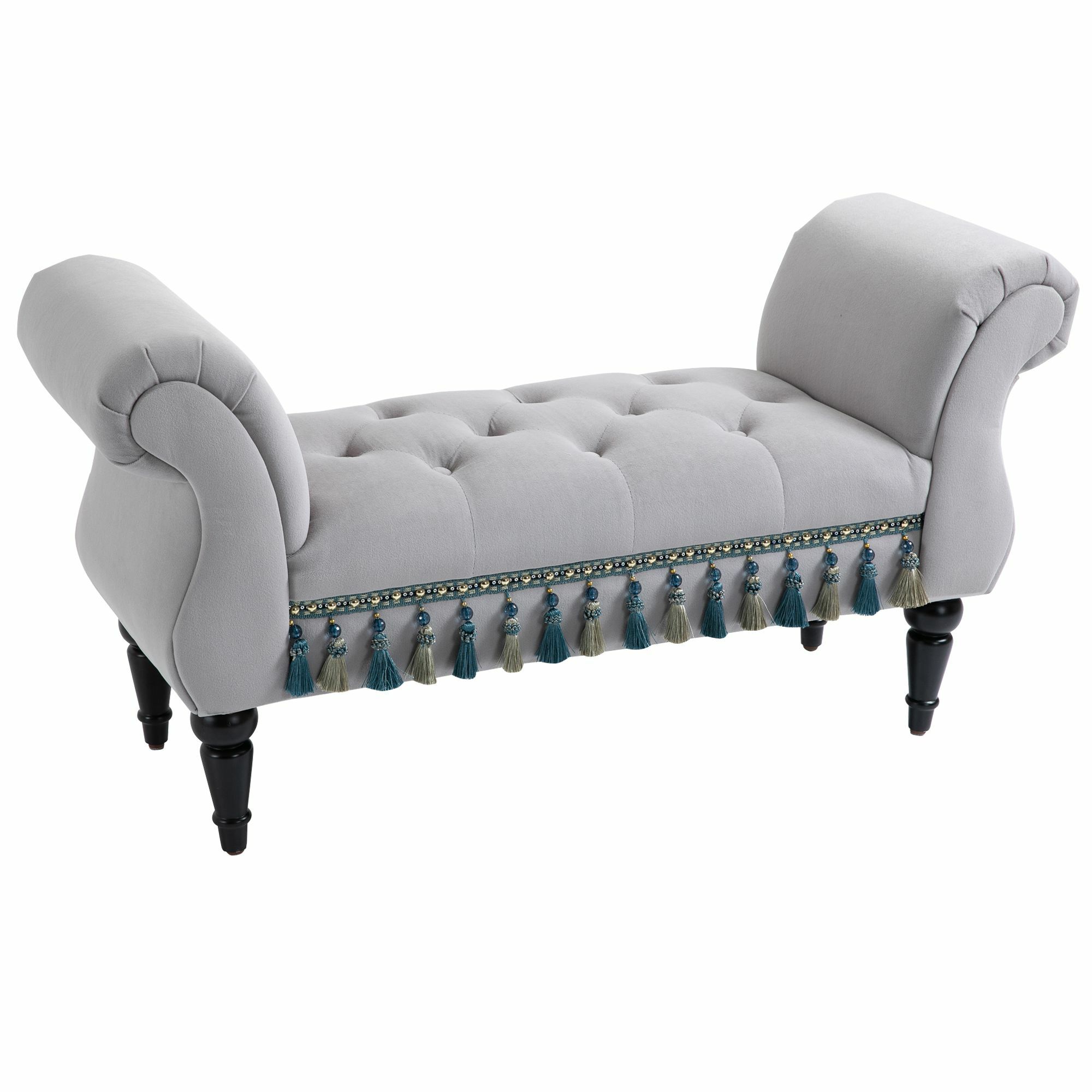 HOMCOM Polsterbank im edlen Design 117 x 40 x 58 cm (BxTxH)