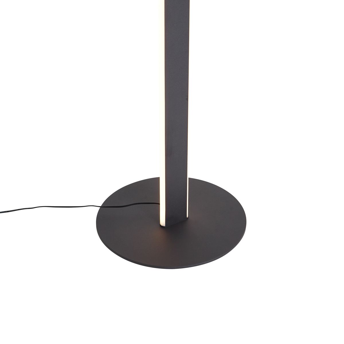 Design vloerlamp zwart incl. LED 3-staps dimbaar - Gate