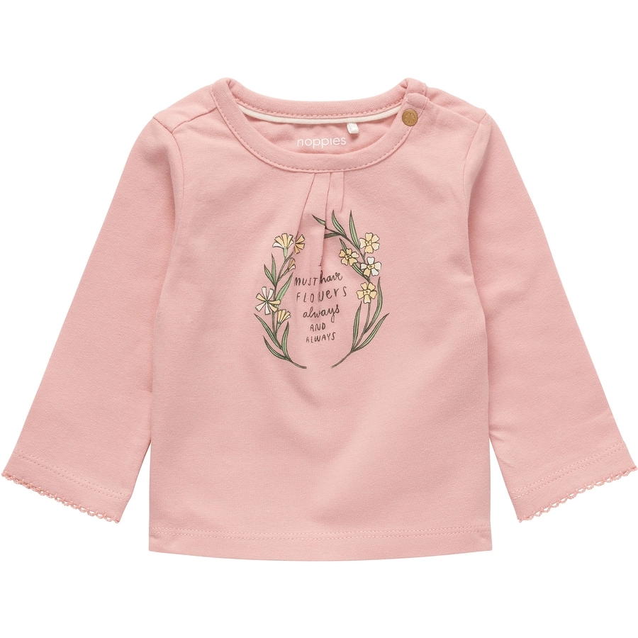 Noppies Langarmshirt Laurel Misty Rose