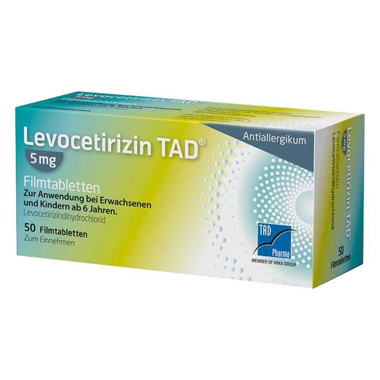 Levocetirizin TAD® 5 mg Filmtabletten, 50 St