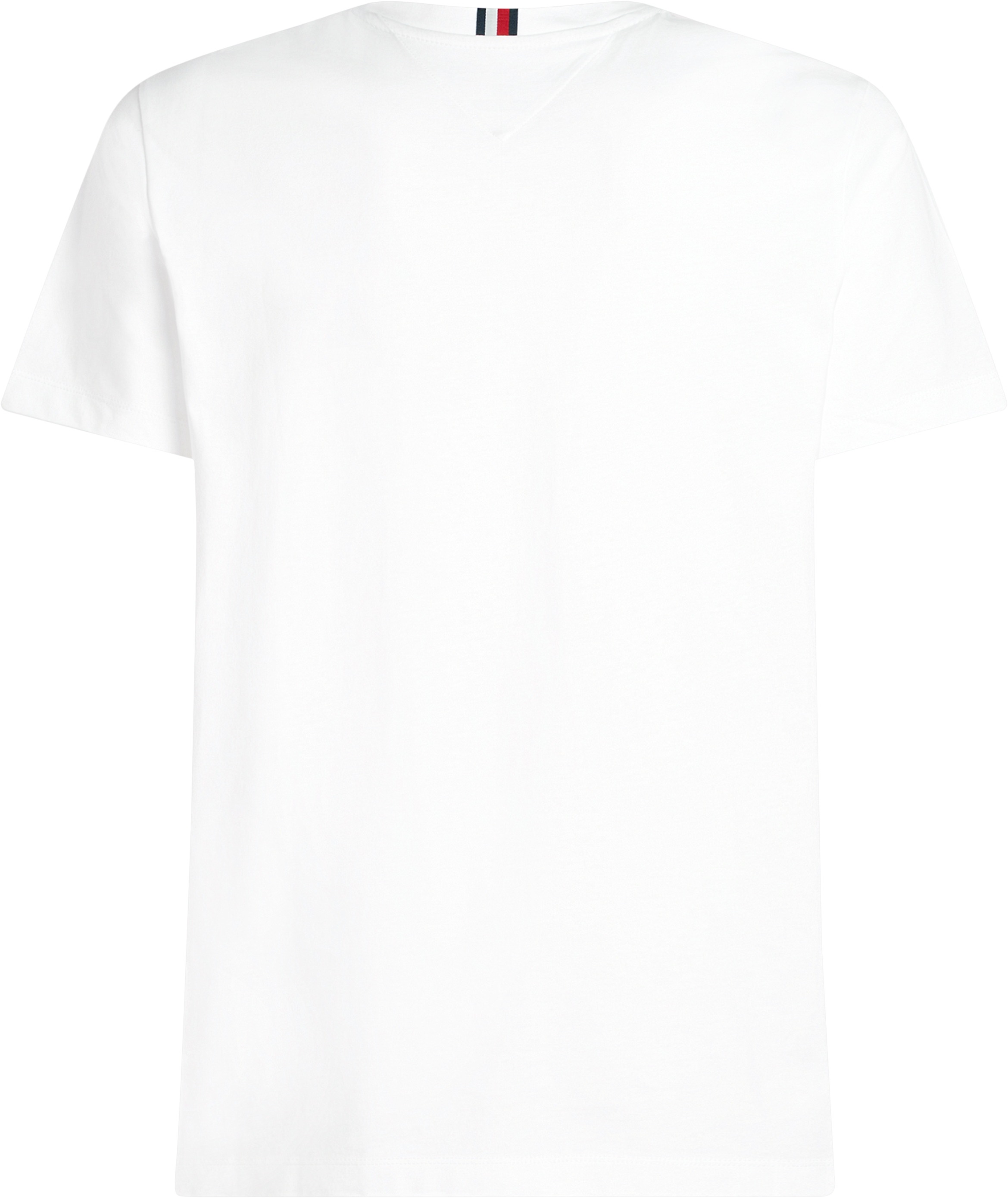 Tommy Hilfiger Big & Tall Rundhalsshirt »BT-SCRIPT LOGO TEE-B«, in Grossen Grössen, Logostickerei
