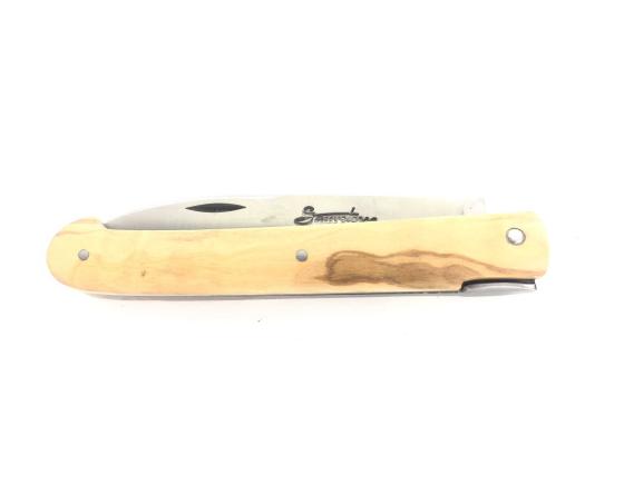 Sauveterre Plein Manche Olivier Couteau de poche par Laguiole en Aubrac