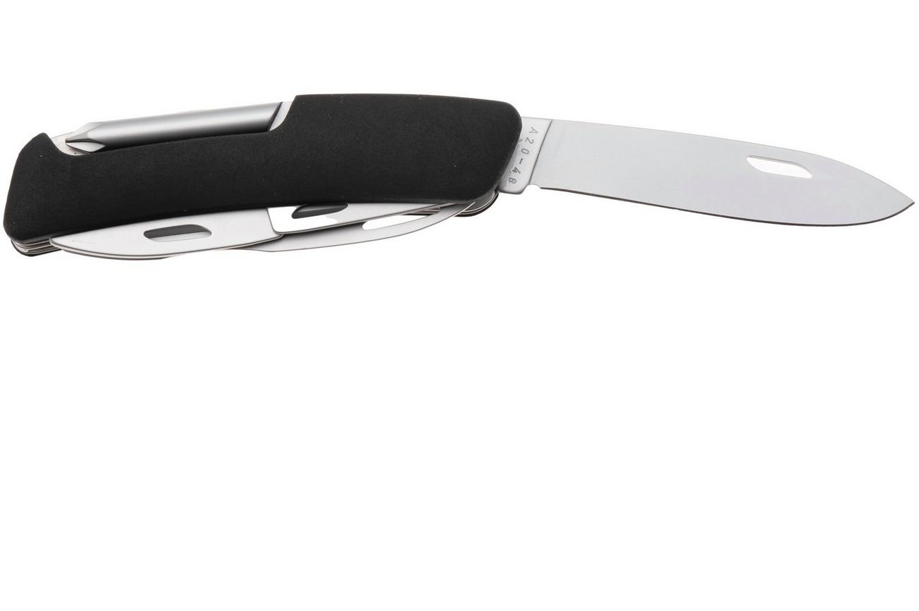 Swiza D08 R AM, KNR.0126.1010, Black, Zwitsers zakmes, 8 tools