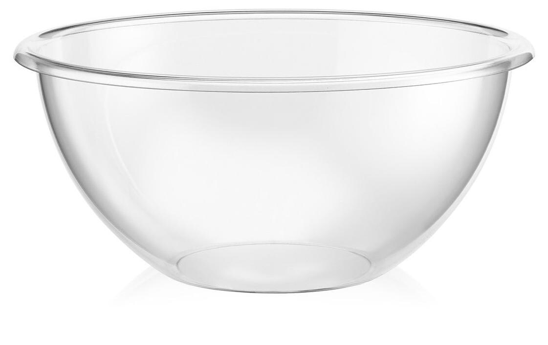 Salatschüssel Bistro ø 33 cm, 1 Stück, TransparentSchüssel für Salat