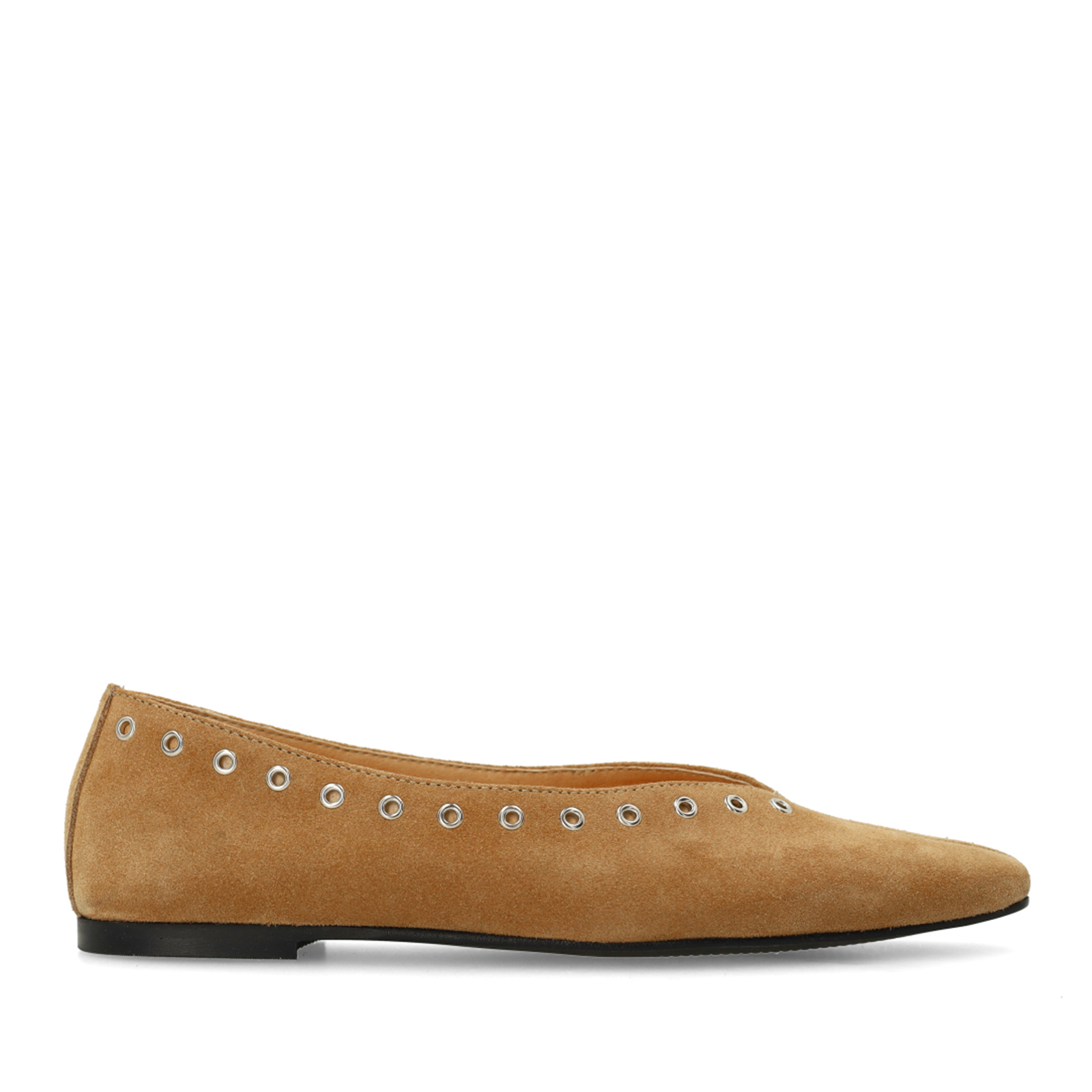 Manfield x Marlien - Cognac suède loafers