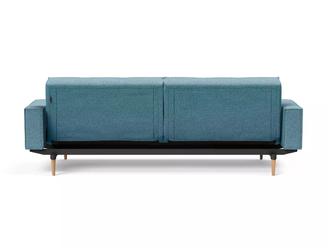 Schlafsofa mit Armlehnen Splitback Styletto hell