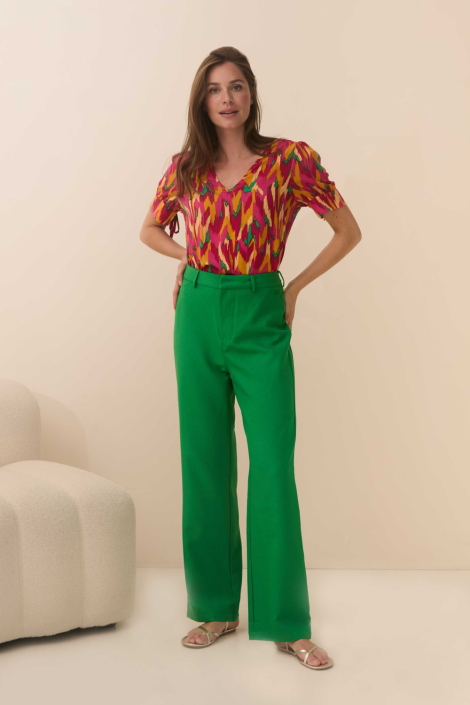 Lofty Manner roze dames blouse