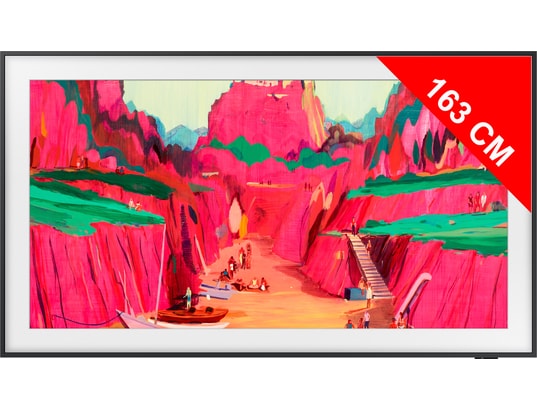 SAMSUNG - TV Neo QLED 4K 163 cm TQ65LS03FW Neo QLED The Frame Pro