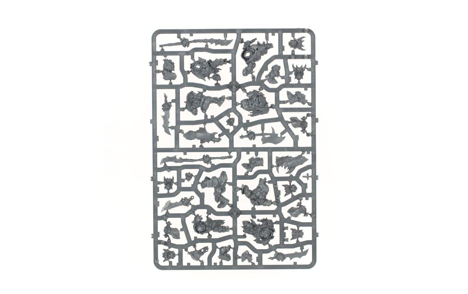 Figurenset Warhammer Age of Sigmar Orruk-PlattnhelmeWarhammer Age of Sigmar Miniaturen: Orruk Warclans Orruk Ardboyz