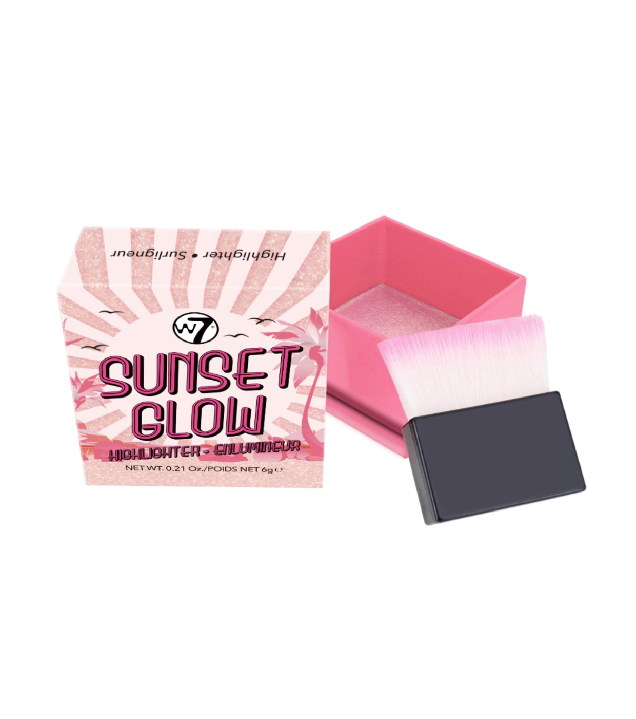 W7 - Iluminador em pó - Sunset Glow