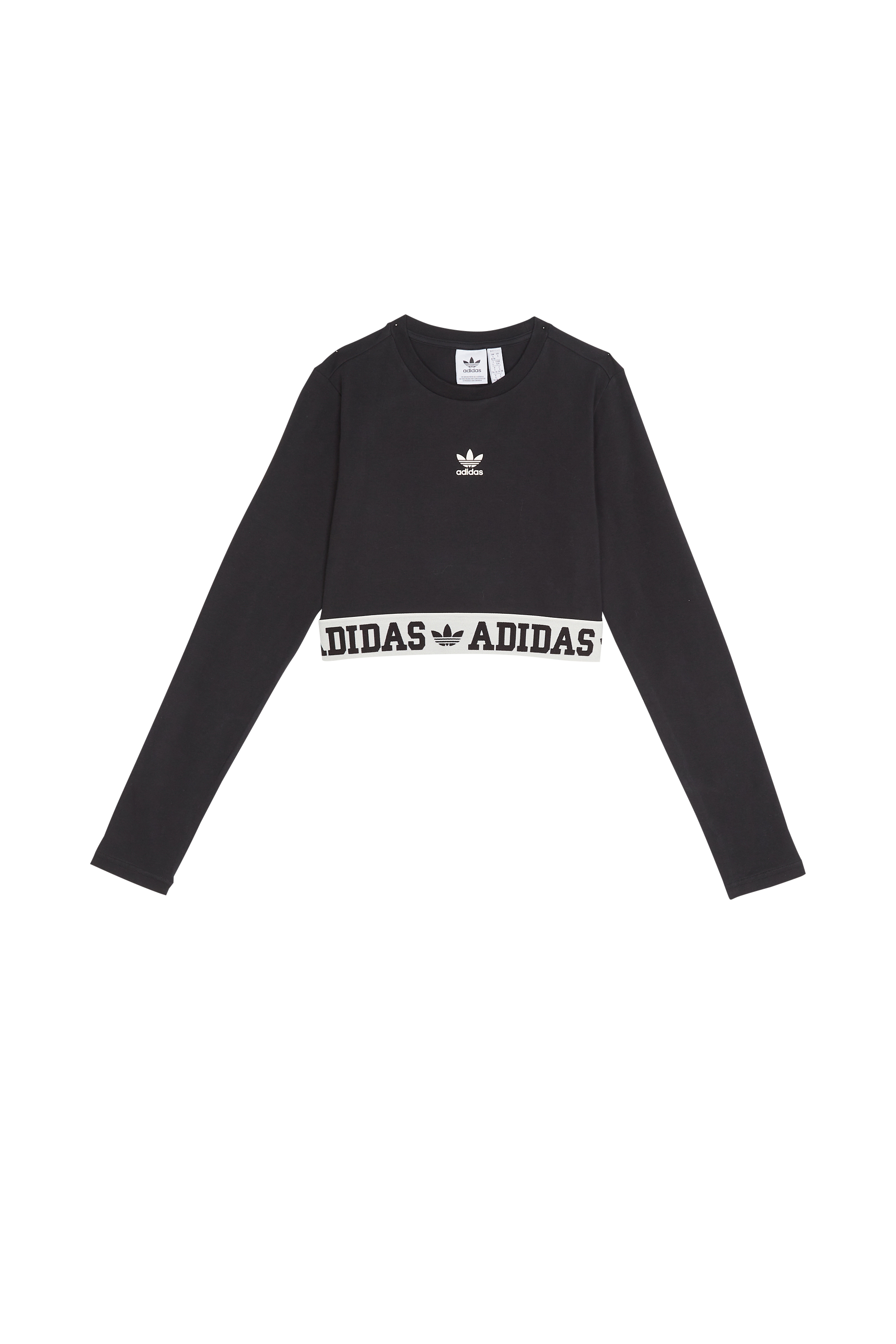 ADIDAS T-shirt SLIM LS TEE Noir