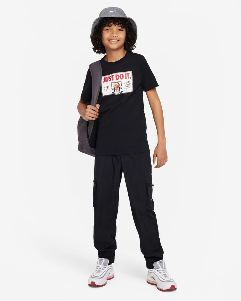 T-shirt Nike Sportswear Noir pour enfant