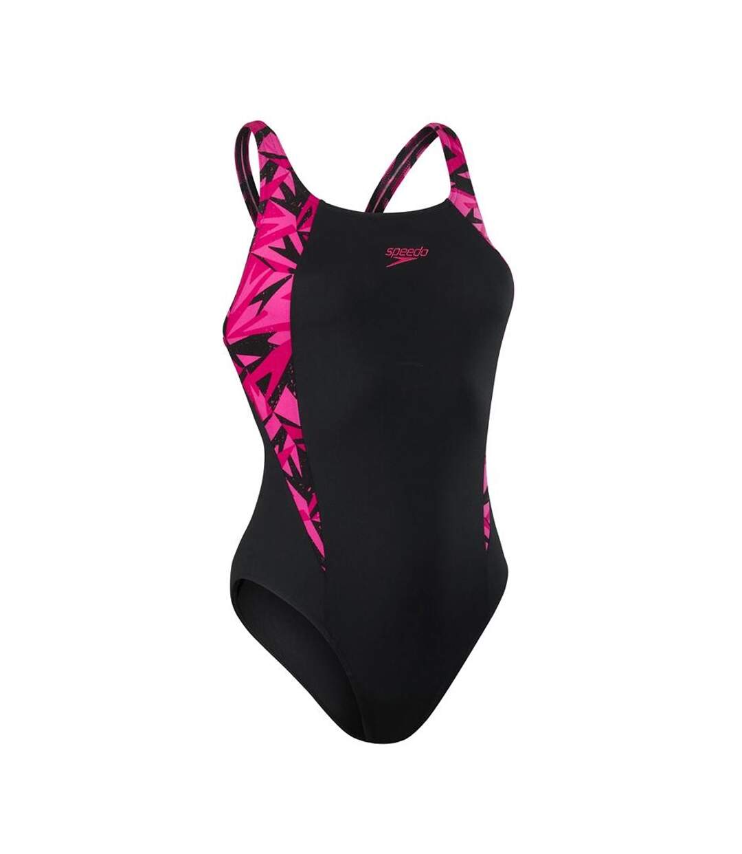 Speedo - Maillot de bain 1 pièce - Femme (Noir / Rose) - UTCS1785