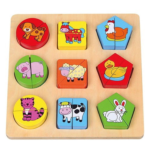 Puzzle les animoitiés