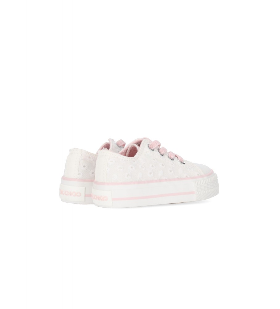 Tênis infantil Chika10 Lito, tamanho 45, branco